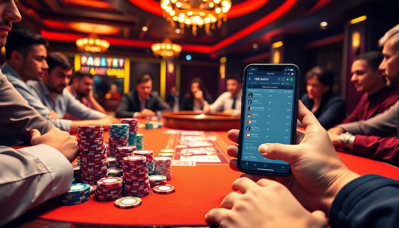 Experience the thrill of online betting with 188bet vào bóng at a dynamic casino poker table.
